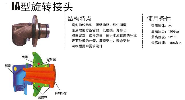 钢铁连铸机专用旋转接头